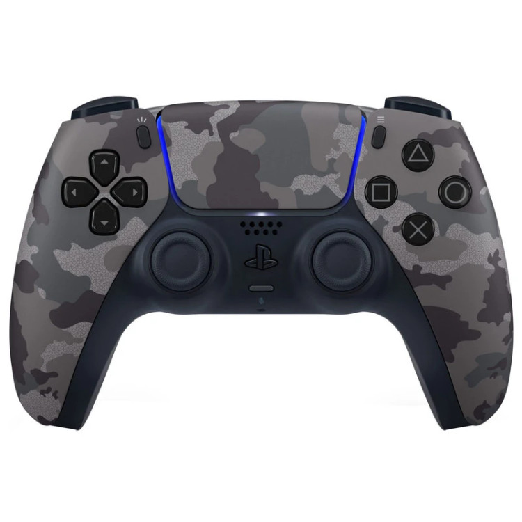 دسته بازی پلی استیشن 5 سونی مدل DUALSENSE GREY CAMOUFLAGE CFI-ZCT1W