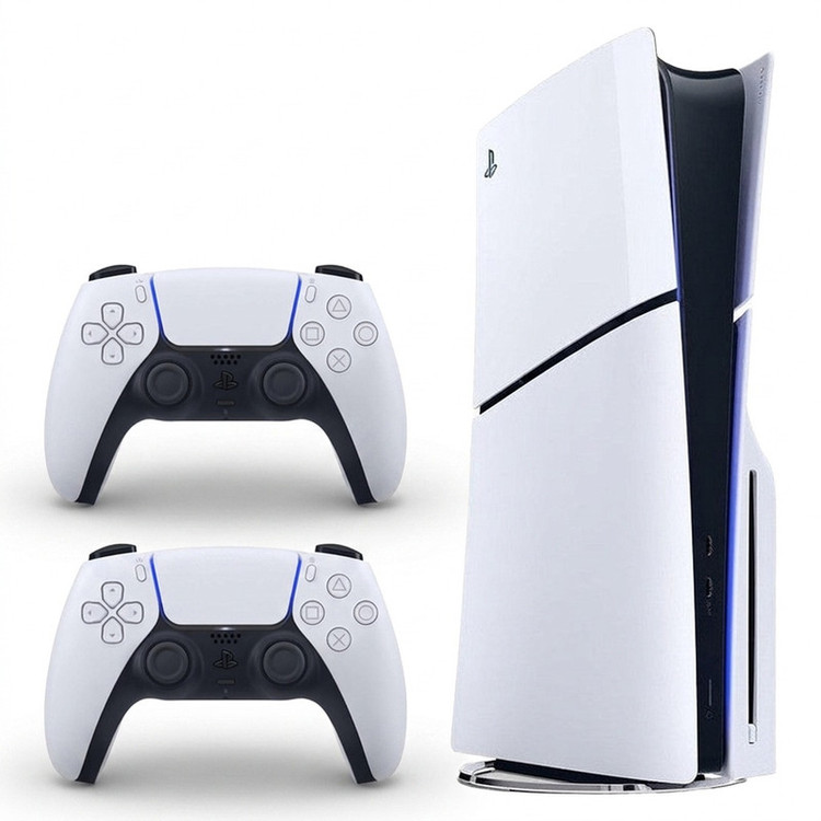 کنسول بازی سونی مدل PlayStation 5 Slim ظرفیت یک ترابایت ریجن 2016A اروپا به همراه دسته اضافی