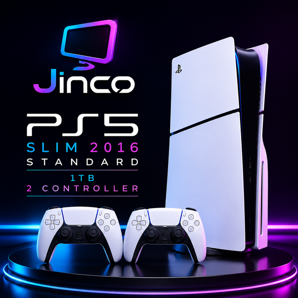 کنسول بازی سونی مدل PlayStation 5 Slim ظرفیت یک ترابایت ریجن 2016A اروپا به همراه دسته اضافی