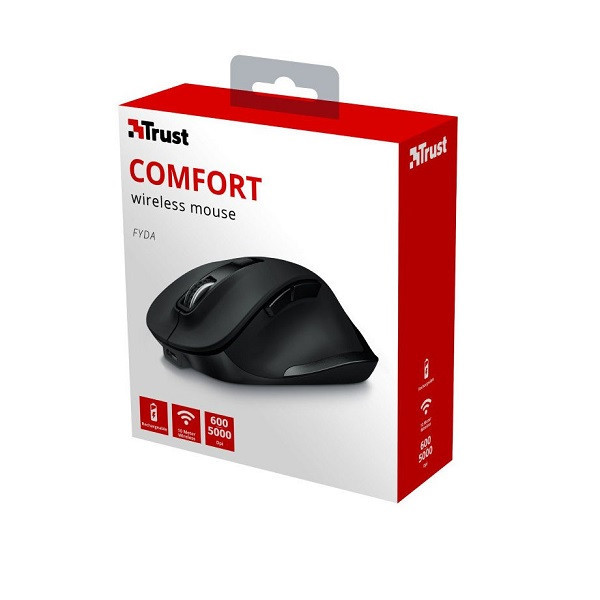 ماوس بی سیم تراست مدل WIRELESS FYDA RCHRGABLE مدل 1