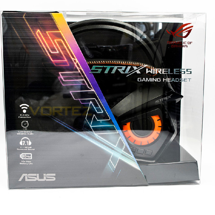 هدفون مخصوص بازی بی سیم ایسوس مدل STRIX WIRELEES