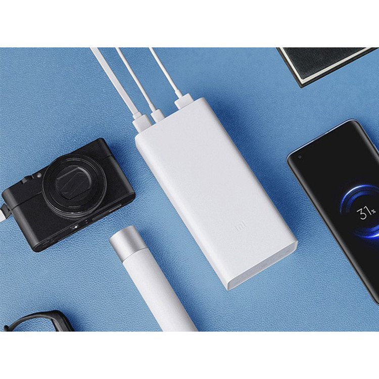 پاوربانک 18 وات شیائومی مدل Mi PB3018ZM ظرفیت 30000 میلی آمپر