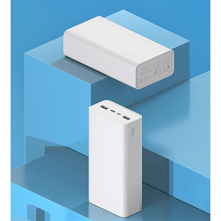 پاوربانک 18 وات شیائومی مدل Mi PB3018ZM ظرفیت 30000 میلی آمپر