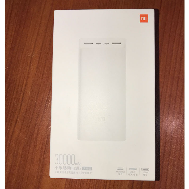 پاوربانک 18 وات شیائومی مدل Mi PB3018ZM ظرفیت 30000 میلی آمپر